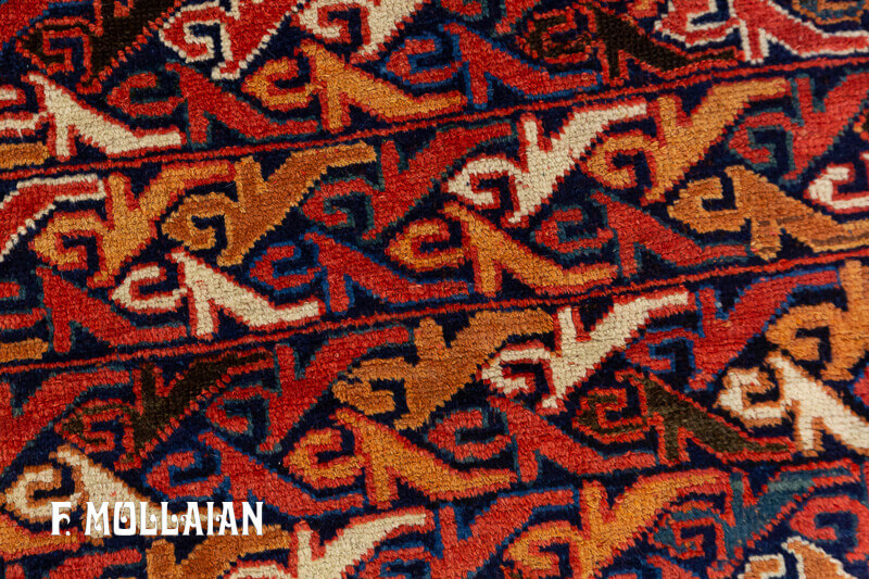 Tapis Tribal Persan Afshari n°:37830794